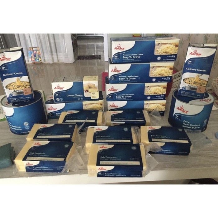 

(TopSeller) anchor cheddar cheese repack 500gram