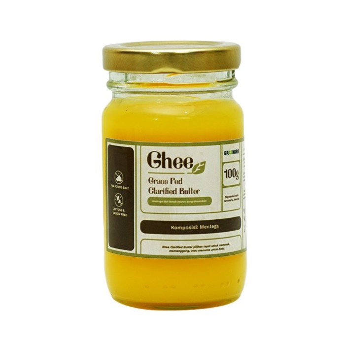 

(TopSeller) Ghee Grass Ped Clarified Butter 100gr - Greenara