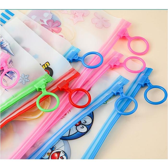 

Tempat Pensil Pouch Kotak Pensil Anak Bahan Plastik Ringan Model Clip