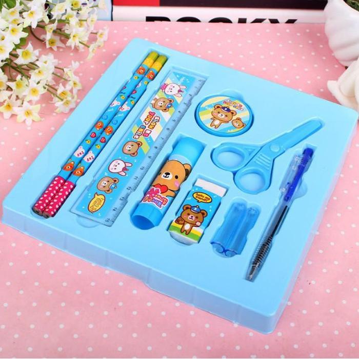 

Mmm (Cod) Paket Alat Tulis Set 8In1 Stationery Set Study Set Anak Karakter Set Alat Tulis Anak Tk
