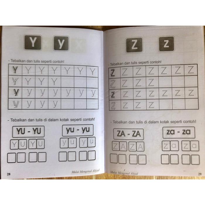 

Buku Tk Belajar Menulis Abjad Dan Angka Untuk Paud Dan Tk