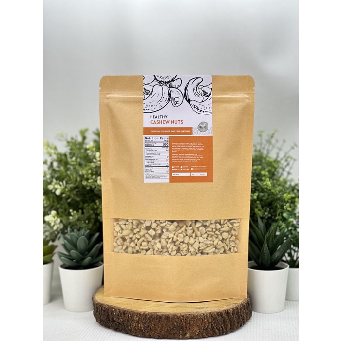 

A Kacang Mede Menir Mentah 250 Gr / Raw Cashew Granule 250 Gram Premium