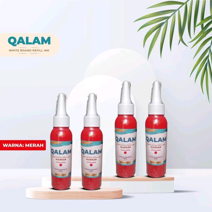 

Tinta Spidol Whiteboard Qalam Refill Tinta Isi Ulang 100 Ml Warna Merah