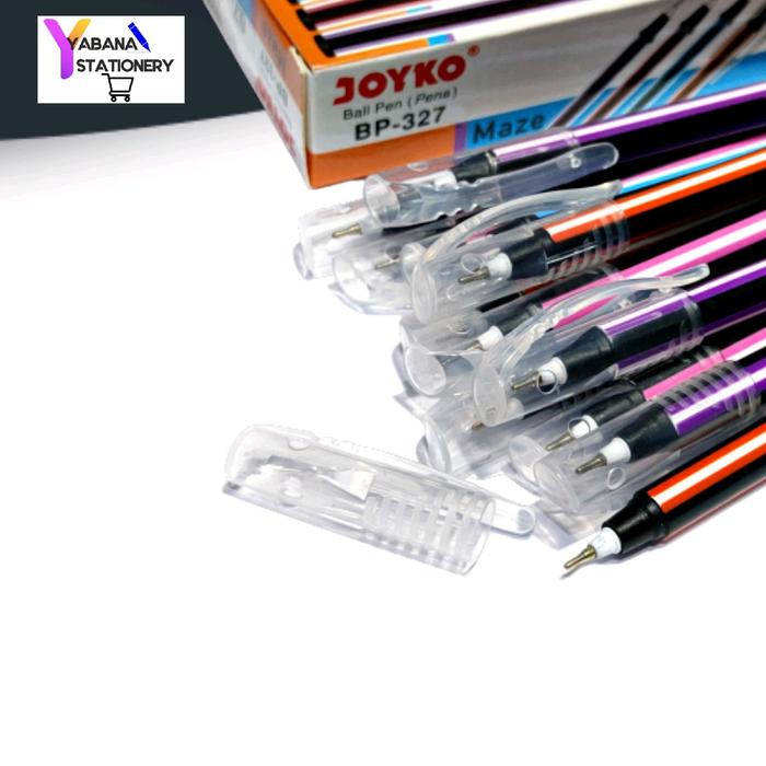 

Bolpen Pulpen Pena Joyko Bp-327 Maze 0.7 Mm Isi 12Pcs