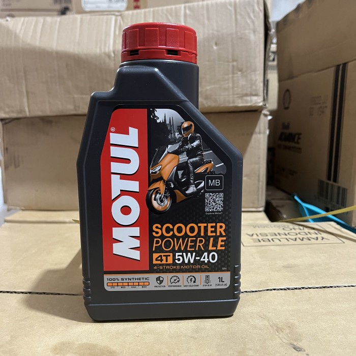 oli motul scooter power le 5w-40 1Liter . oli motor matic