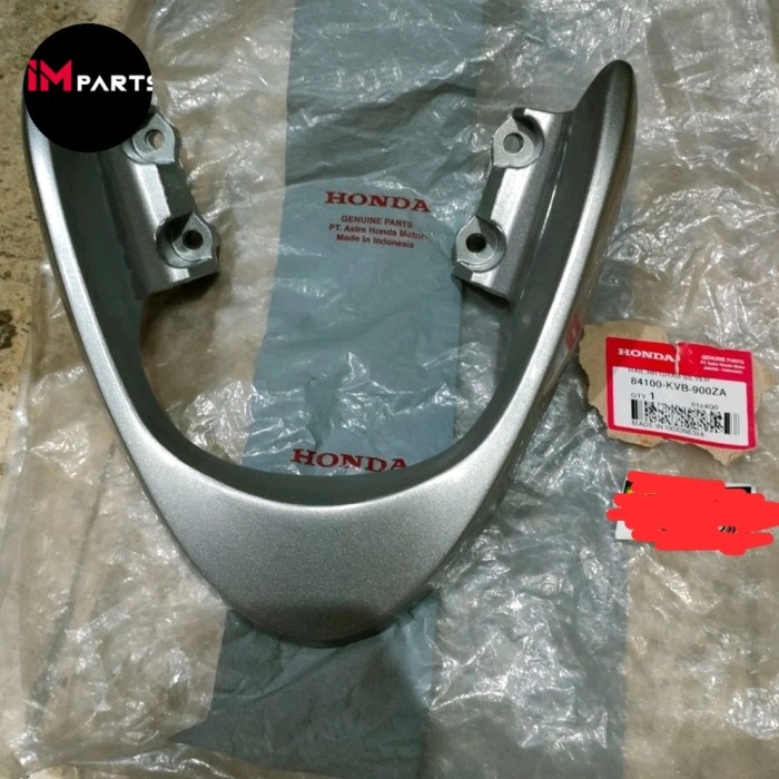 behel behel pegangan tangan Vario 110 CW karbu old silver original AHM