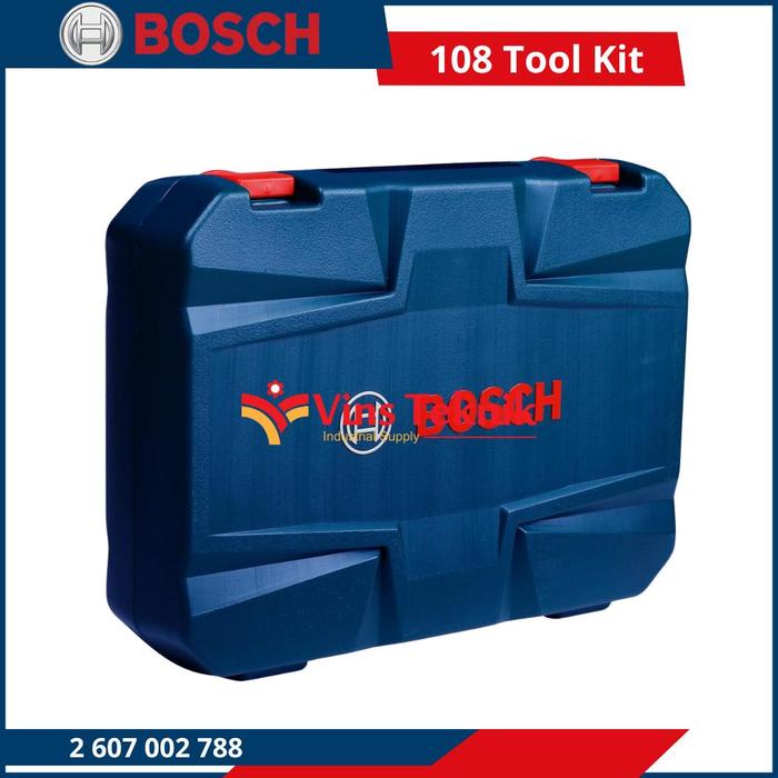 Bosch Alat Pertukangan Toolkit Tool Set 108 Pcs Tool Kit Multi Complete Set 108Pcs Bosch 788