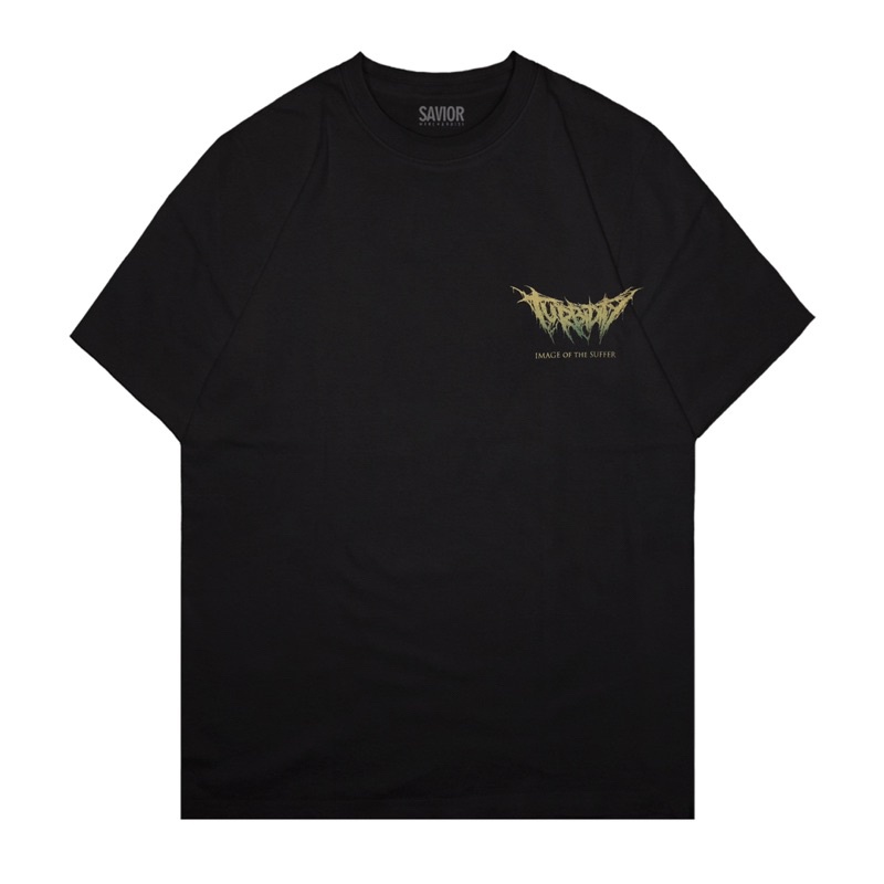 Xtrememerch Boxy Fit T ShirtTurbidity "Logo Pocket" Pria Wanita Kaos - Official Merchandise