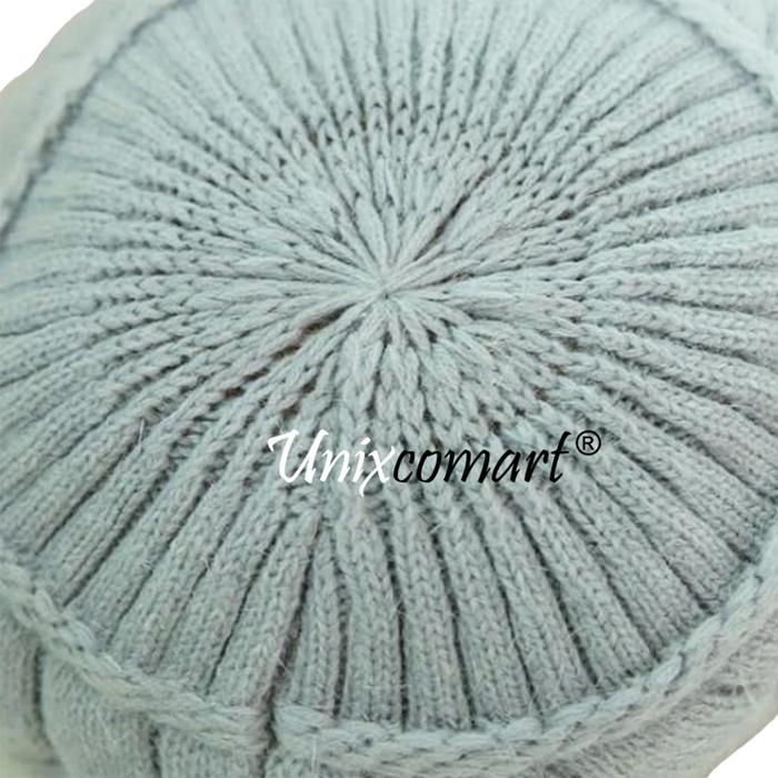 TOPI BARET RAJUT DEWASA KNITTED HAT CASUAL KOREA FASHION BERET NEWSBOY