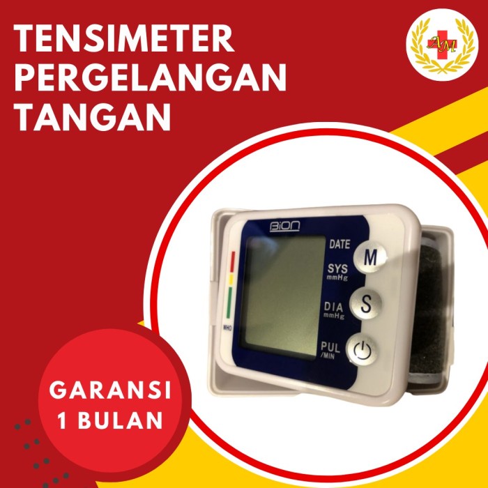 Tensimeter Digital Pergelangan Tangan Tensi Digital Wrist