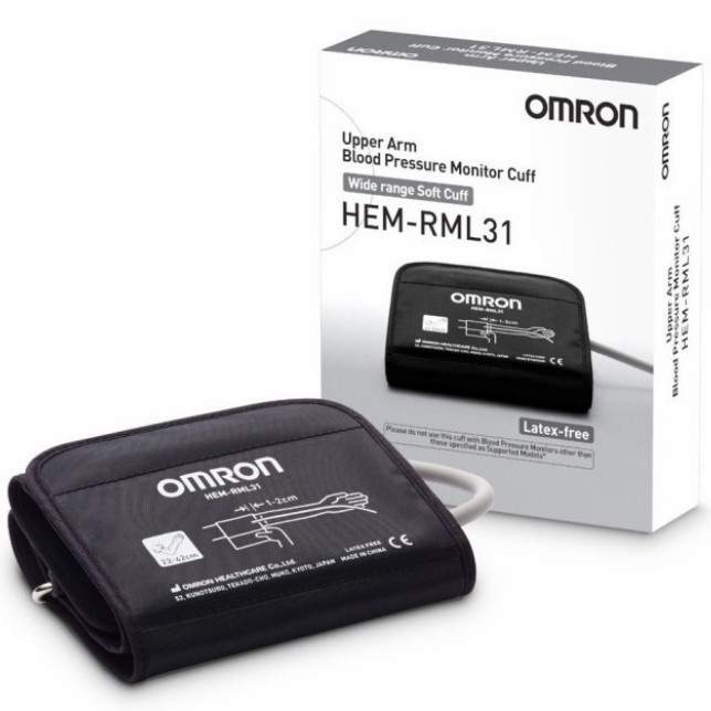 MANSET TENSIMETER OMRON HEM-RML31 TYPE B CUFF LARGE MANSET OMRON BESAR