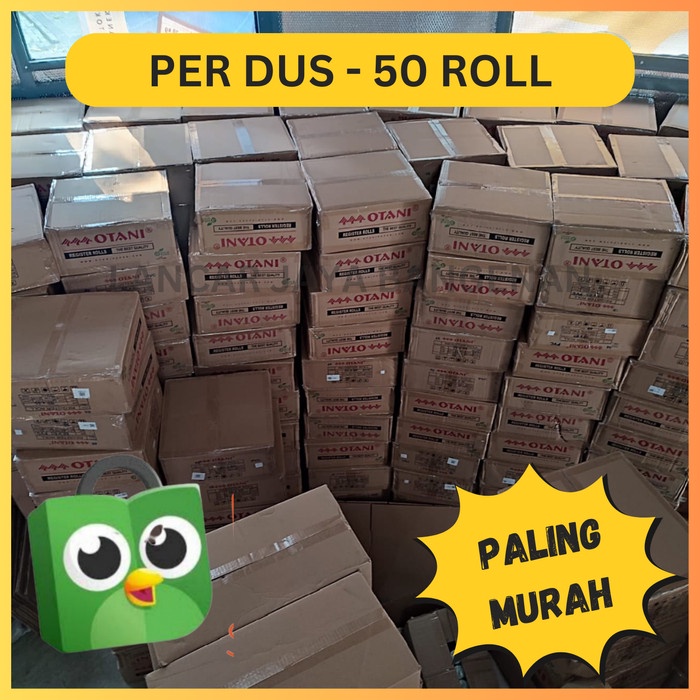 

pintar- OTANI 80X80 DUS PACK KERTAS KASIR THERMAL 80 X 80