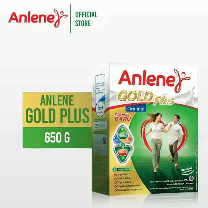 

BARANG TERLARIS Anlene Susu Bubuk Gold Plain atau Original 640gr