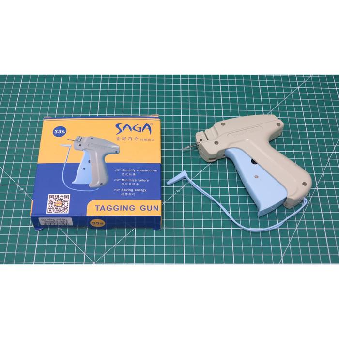 

Tag Gun SAGA 33S / Alat Tembak Pasang Merk / Tagging Gun SAGA 33 S