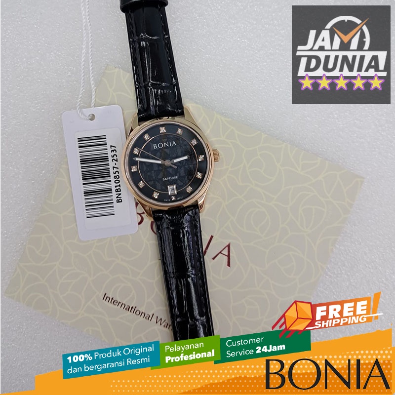 JAM TANGAN WANITA BONIA SAPPHIRE ORIGINAL BONIA BNB10857-2537 JAM BONIA BNB10857 2537 JAM BONIA KULI
