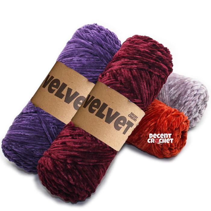 

(1-20) Benang Rajut Velvet Beludru