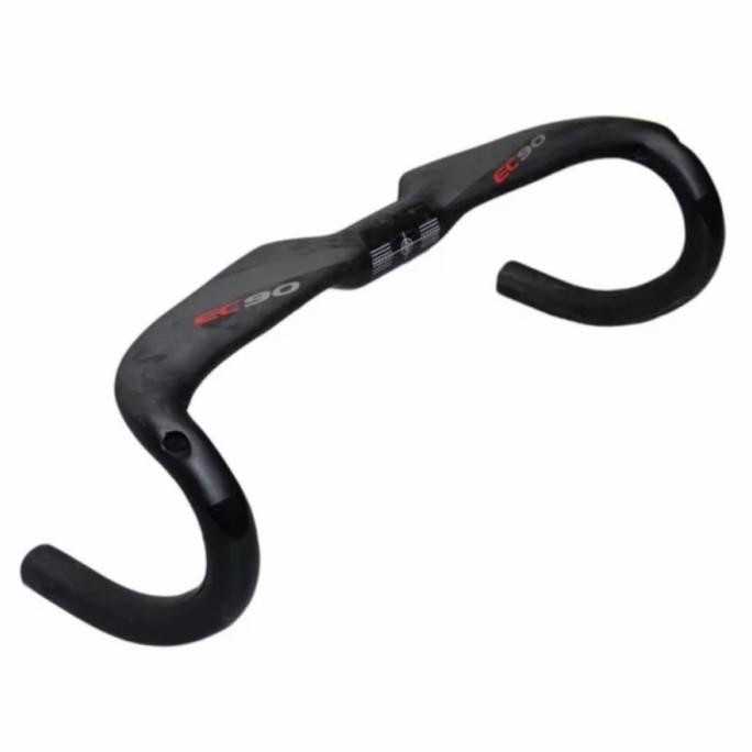 handlebar dropbar carbon EC90 aero 1 31.8 OS drop bar handle stang balap road stang bengkok sepeda