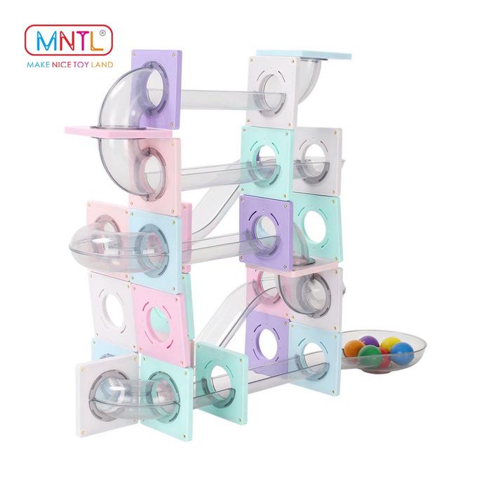 Future Toys - Mntl Magnetic Marble Run 108 Pcs Mainan Edukasi Anak