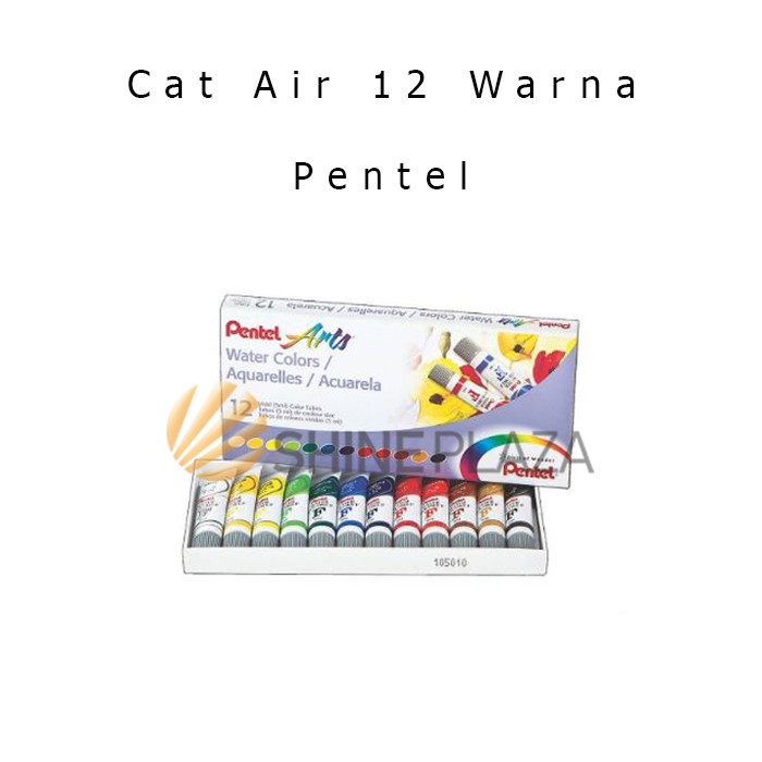 

pintar- Cat Air Pentel 12 Warna - Pentel Arts Water Colors 12 WFRS-12