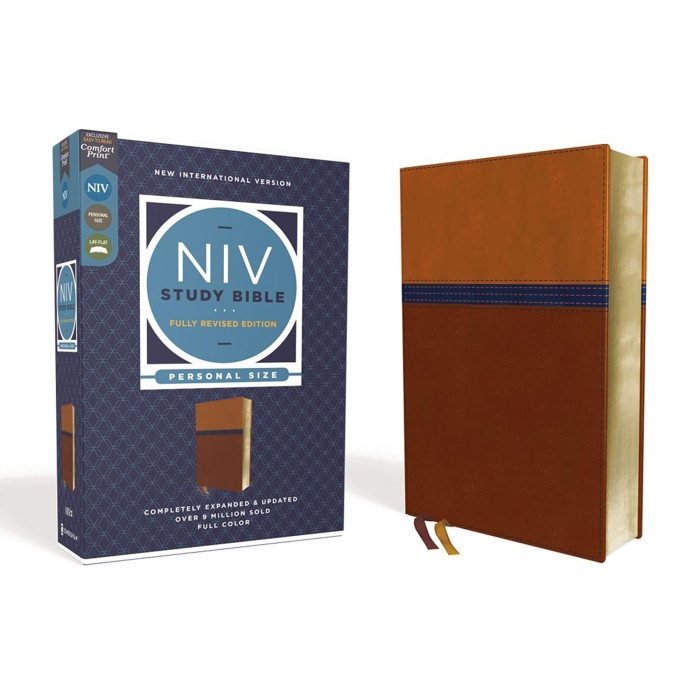 

NIV Study Bible, Fully Revised Edition (Study Deeply. Believe Wholeheartedly.), Personal Size,