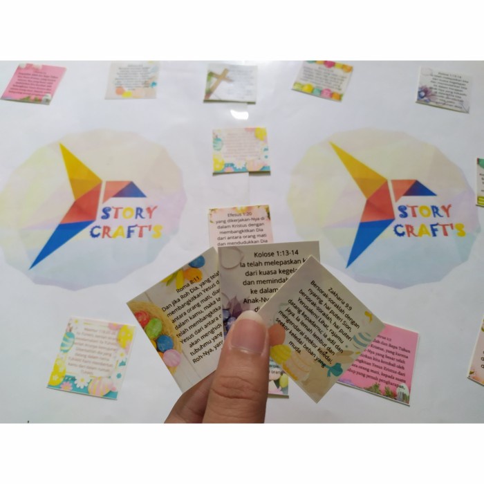 

Sticker Ayat Emas Alkitab Tema Easter Day Paskah Katalog Indonesia 2