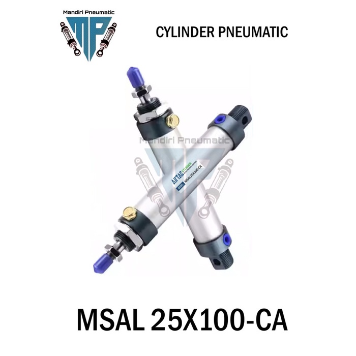 CYLINDER PNEUMATIC SINGLE ACTING AIRTAC MSAL 25X100