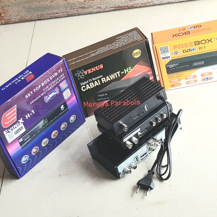 READY STOK!! Set Top Box Freebox H1 Evinix H1