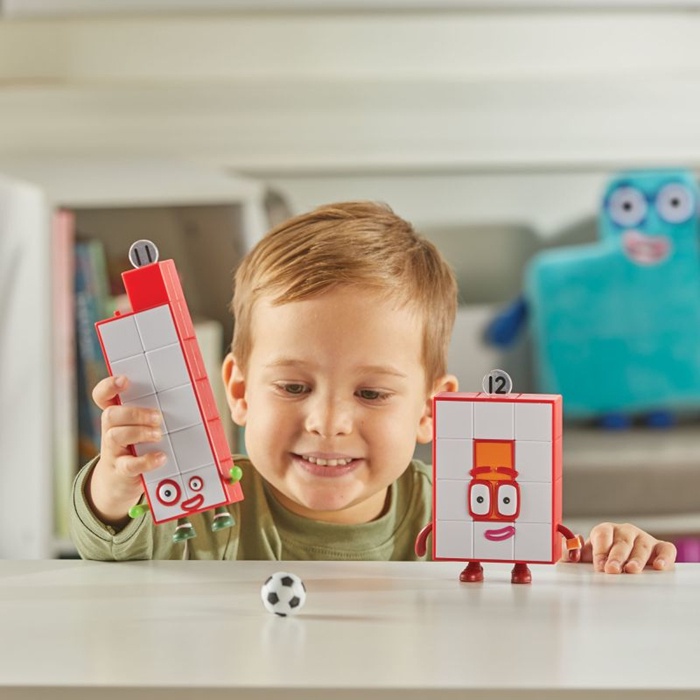 HAND2MIND NUMBERBLOCKS FRIENDS ELEVEN AND TWELVE, NUMBERBLOCKS 11 DAN 12 MAINAN EDUKATIF ANAK