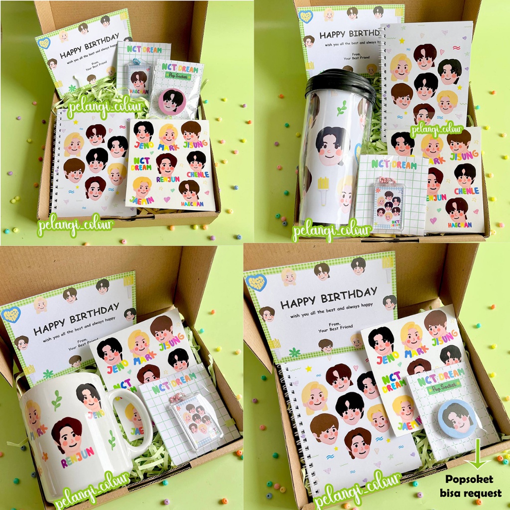 Gift Box / Hampers NCT / Paket NCT Dream / Paket kado NCT Dream / Paket Box NCT Dream