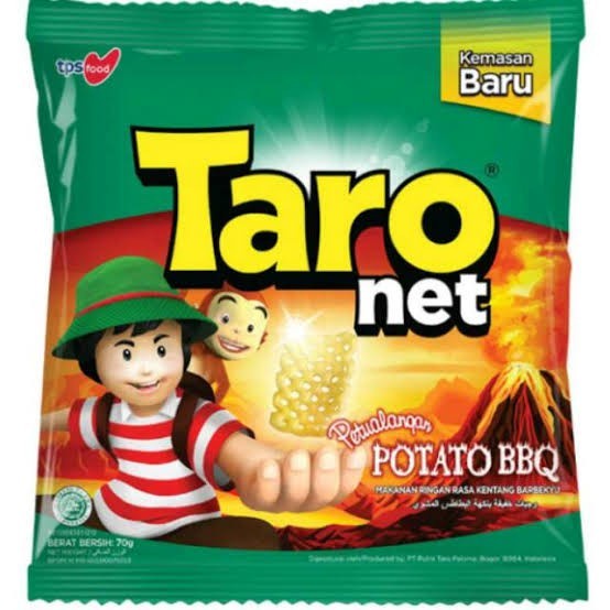 

STOK TERBATAS Taro Net Potato BBQ / Makanan Ringan Rasa Kentang Barbekyu 65 gr HG257