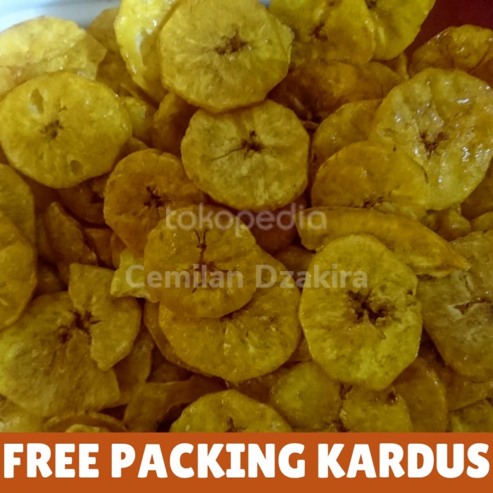 

NEW Makanan Ringan Kiloan Keripik Pisang - Manis 500gram EK363