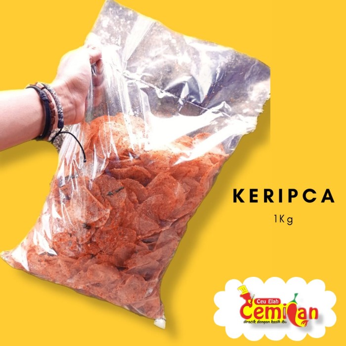 

Keripik Kaca 1Kg crispy kripca pedas jeruk