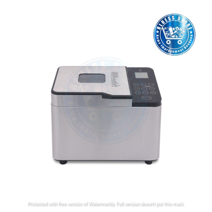 TERLARIS Kels 1 Kg Monty Mesin Pembuat Roti 600 watt Bread Maker Low Wat