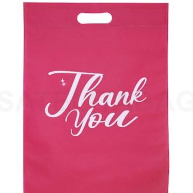 

party- (20)Tas Goodiebag sablon thank you souvenir goodie bag spunbond suvenir anti-gores hitam