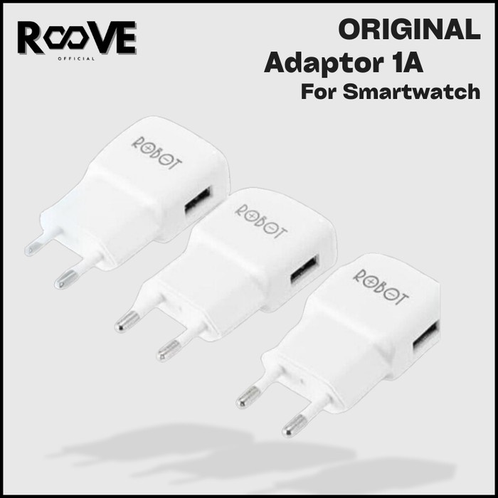 Adaptor SMARTTCH Charger 5V 1A Kepala IWO T W46 FK88 HW12 6 *