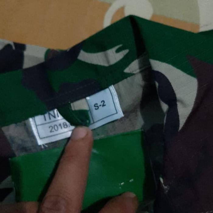 Ready Stock Baju Pdl Jatah Tni Ad Asli Pembagian Packing Aman