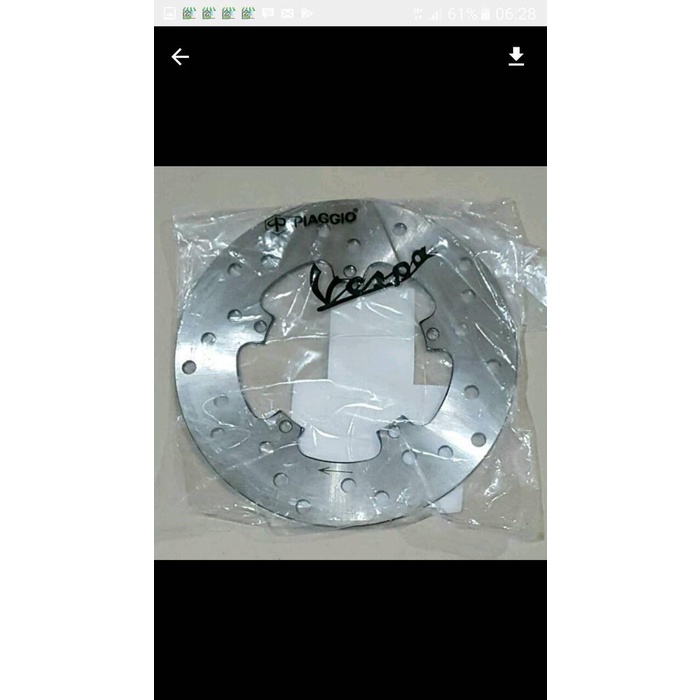 CAKRAM / DISC BRAKE ( VESPA LX / VESPA S ) SIAP KIRIM