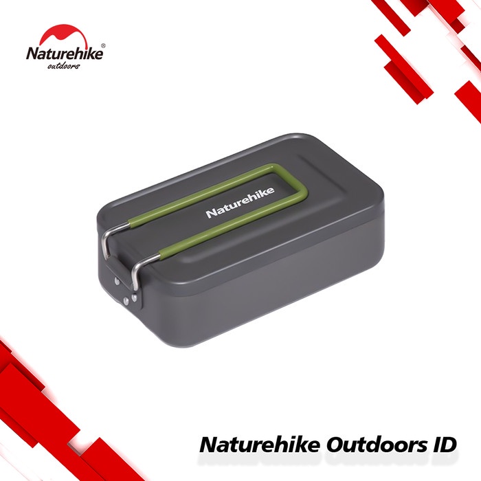 PREMIUM Kotak Makan Naturehike NH21CJ011 Aluminium Alloy Lunch Box