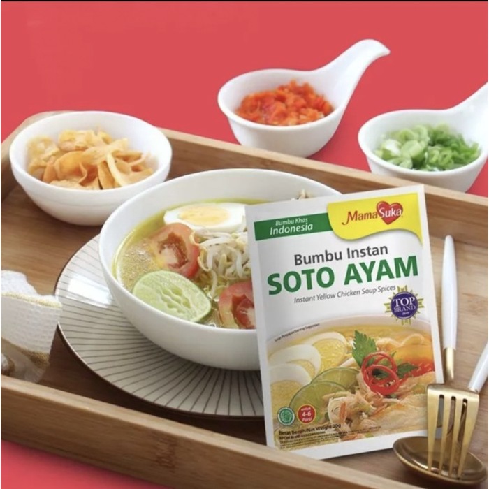 

NX485 Mamasuka Bumbu Masak Instan Soto Ayam 20gr Opor 16gr Gulai 25gr TERMURAH