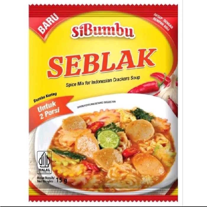 

ZO838 SI BUMBU SEBLAK VIRAL SPESIAL BUMBU INSTAN SEBLAK BAMBOE KUAH KENTAL Spices NEW