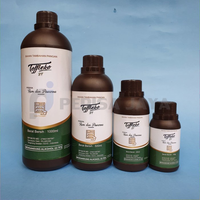 

Lezat- Toffieco Rum BF 250g - Perisa Rhum Tofieco Blackforest Black Forest