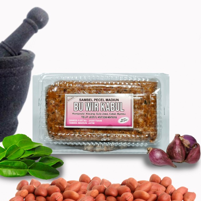 

ME462 Sambel pecel kacang bumbu kacang instan Bu Wirkabul Madiun 500 gram OBRAL