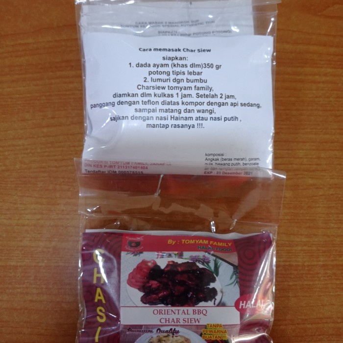 

MZ520 Bumbu chasio instan Halal PROMO