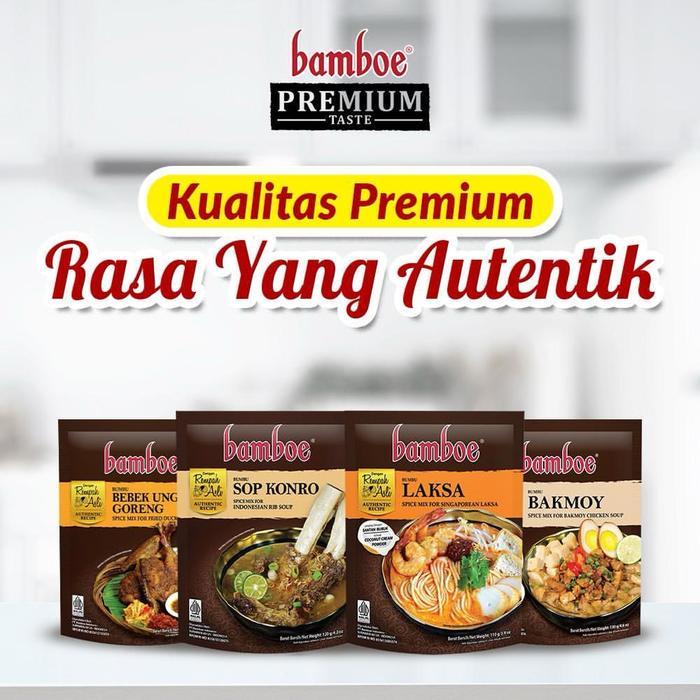 

SZ752 Bamboe Bumbu Masak Dapur Instan Aneka Varian Kuah Bakso, Soto, Rendang, Nasi Goreng dll SALE