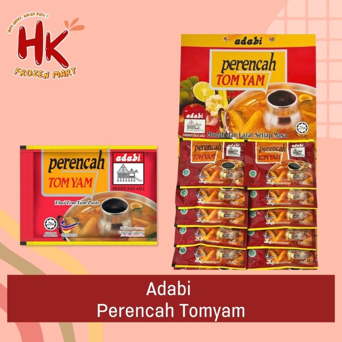 

YE634 Adabi Perencah Tomyam & Nasi Goreng / bumbu instan serba guna GRATIS ONGKIR