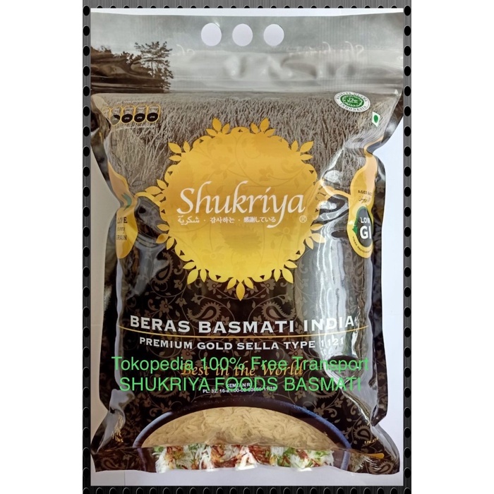 

Lezat- Shukriya Basmati 5 Kg + Free Chikki Impor