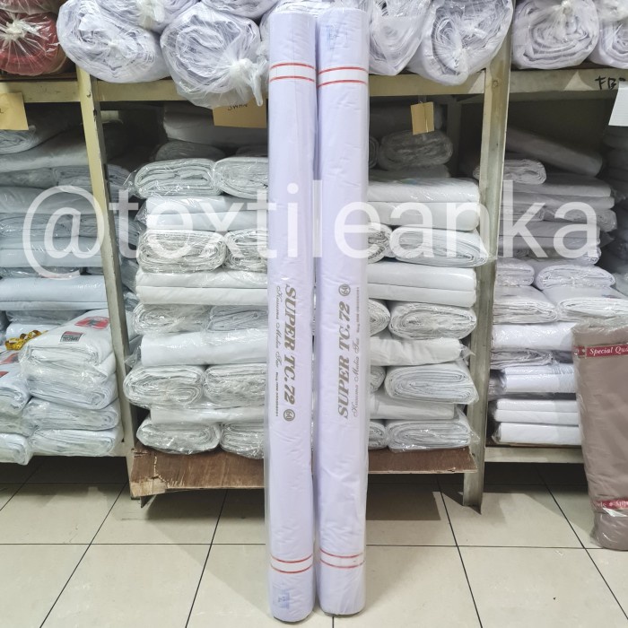 Kain TC 72 Tetoron Cotton TC Seragam Kemeja Atasan Grosir Termurah