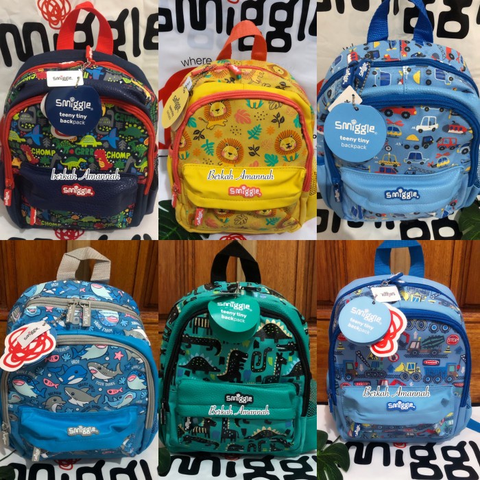 smiggle teeny tiny backpack original/tas smiggle ori