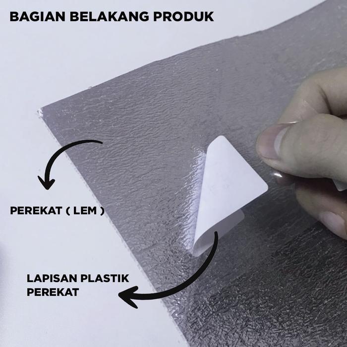 TERBARU [12 Jenis] Wallpaper Linen Foam Rol Tebal Alumunium Foil Wallpaper busa foam Linen Roll