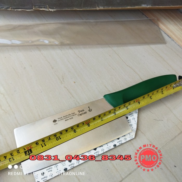 PREMIUM pisau golok model gopak Don Carlos 7 inch pisau daging/asli GERMANY(P